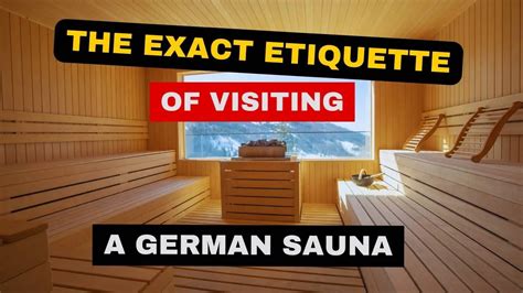 How To Confidently Visit a Nude German Sauna (and not be。